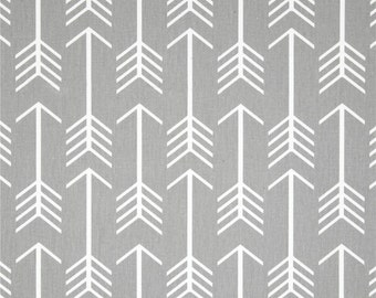 Grey Arrow Fabric by the YARD geometric upholstery home decor Premier Prints storm crafts curtains drapes pillows  SHIPsFAST