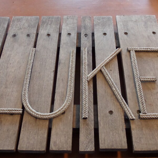 Nautical Letters - Etsy