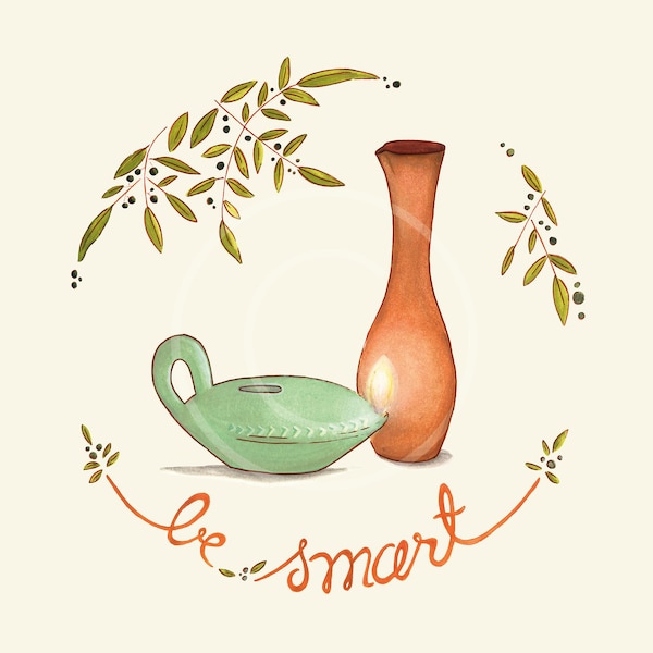 Parable of the Lamp Etsy