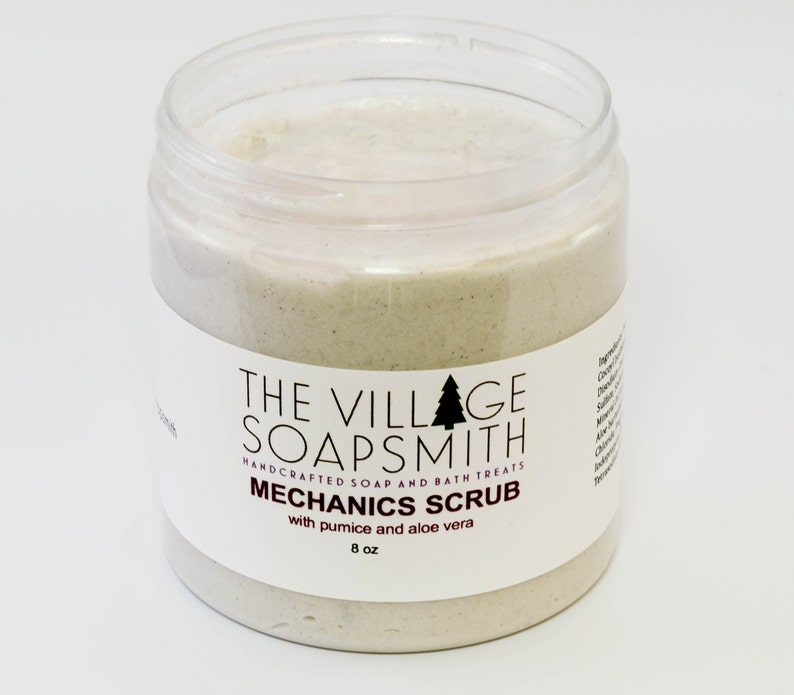 Mechanics Scrub with pumice and aloe vera hand scrub grease Etsy