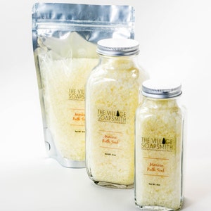 Mimosa Bath Soak, Bath Salts, Orange bath salts