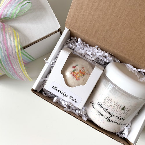 Birthday Gift Set Birthday Cake Gifts Under 20 Etsy