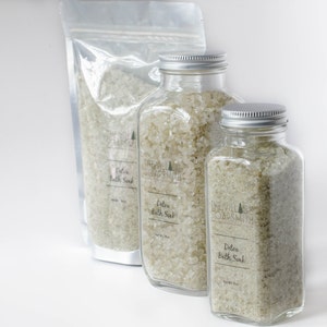 Detox Bath Soak, Bath Salts, Lavender and Rosemary bath salts