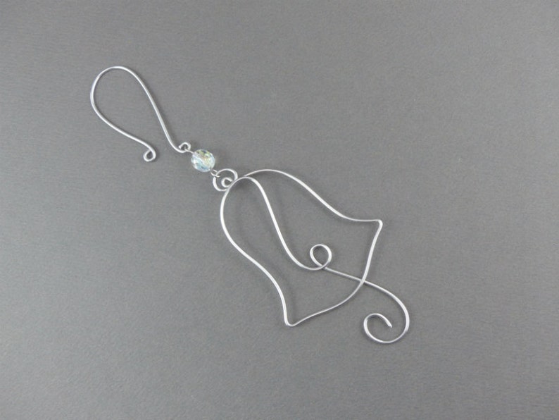 Bell Christmas Tree Ornament Hooks Wire Christmas Ornament Etsy