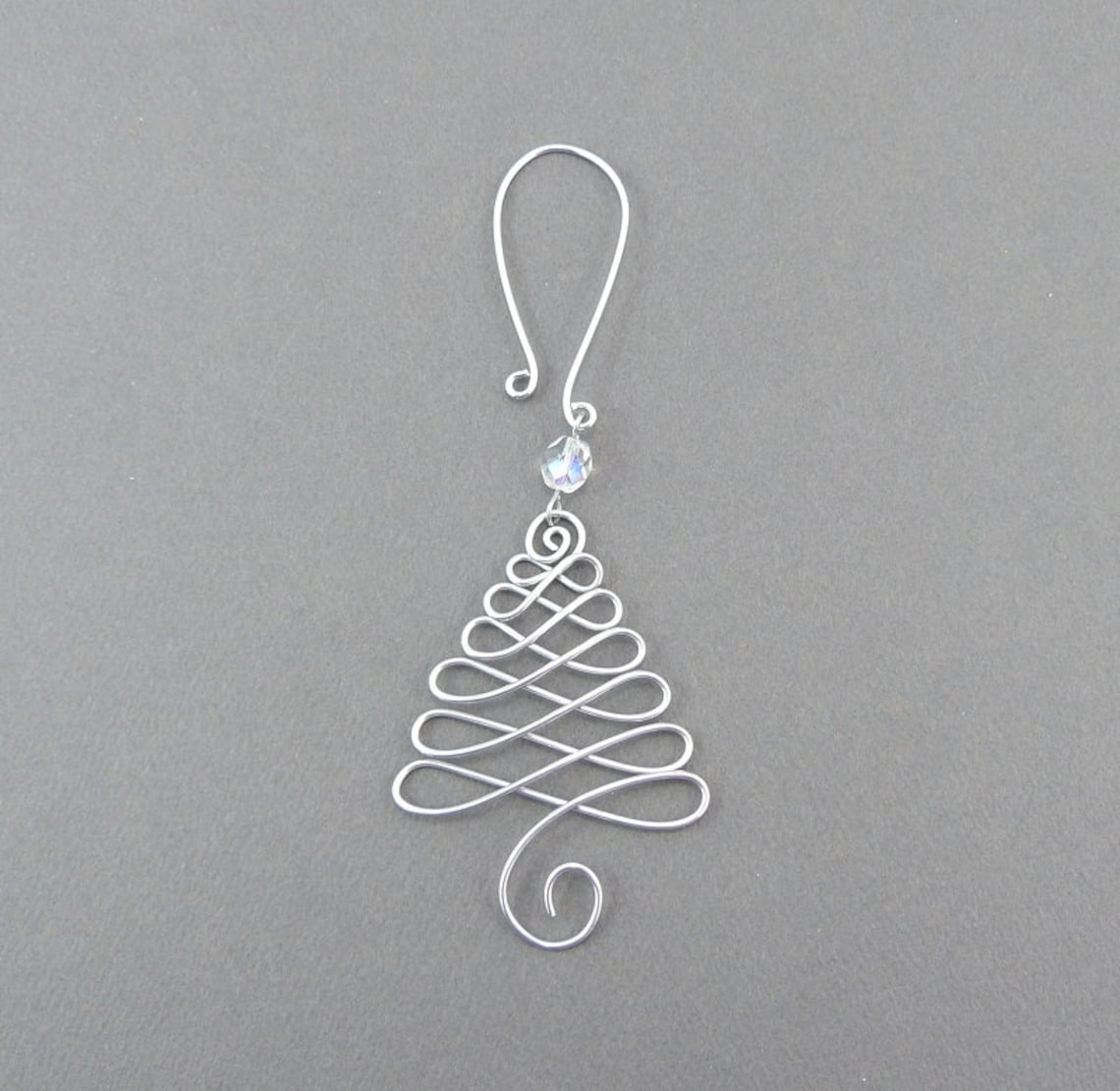 Christmas Tree Ornament Hangers Wire Christmas Ornament Etsy