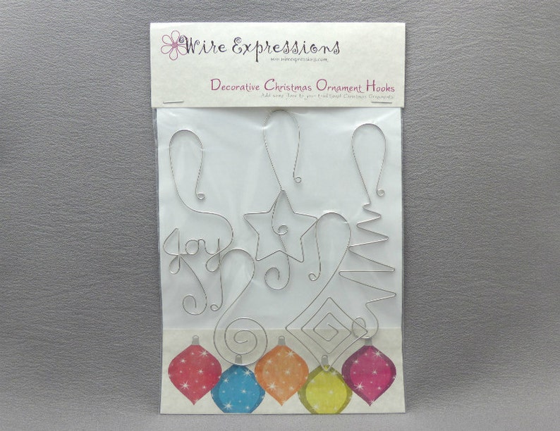 Christmas Tree Ornament Hangers Wire Christmas Ornament Etsy
