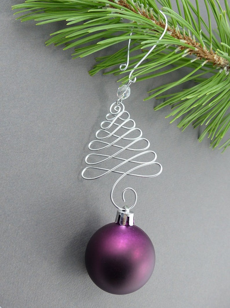 Christmas Tree Ornament Hangers Wire Christmas Ornament  Etsy