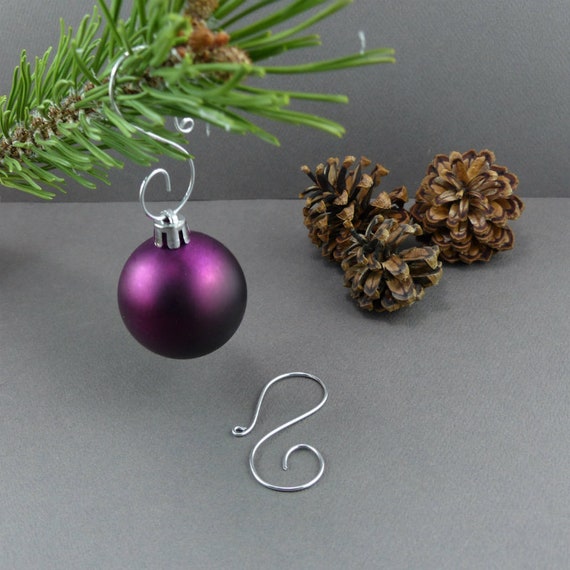 S Hook Christmas Ornament Hangers Wire Christmas Ornament Etsy