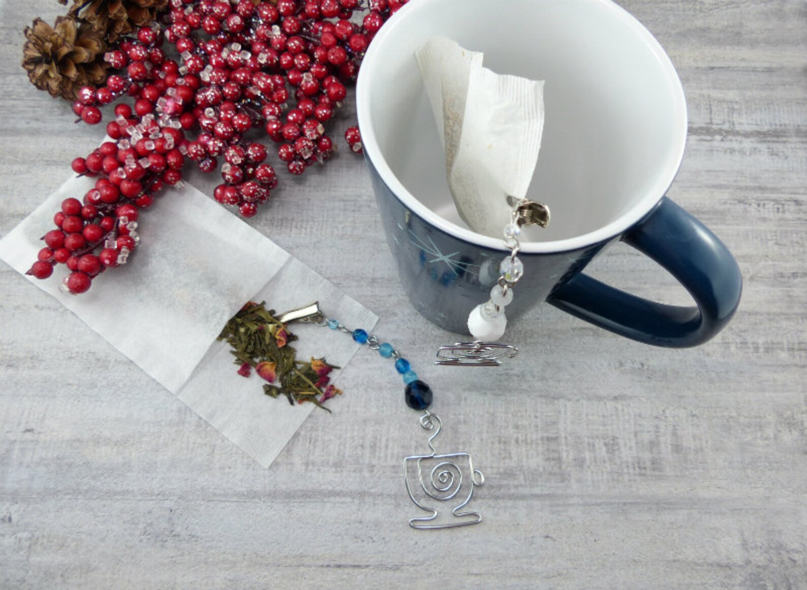 Tea Bag Holder Tea Steeper as Seen on CTV Morning Live Calgary Etsy