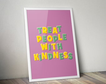 Harry Styles 'Treat People With Kindness' Lockdown inspired limited editon A2 Giclee print