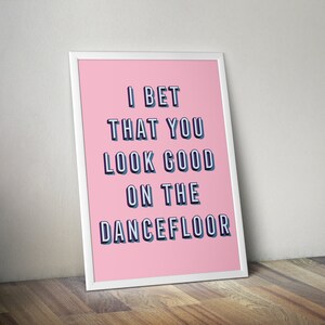 Arctic Monkeys I Bet That You Look Good On The Dancefloor limited edition A2 Giclee print (Series 2)