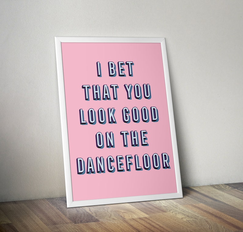 Arctic Monkeys I Bet That You Look Good on the Dancefloor | Etsy