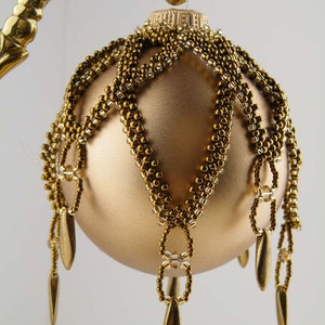 Beading Tutorial - Simply Elegant Ornament