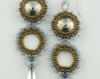 Beading Tutorial - Pagoda Earrings