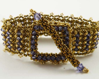 Beading Tutorial - Crystalline Bracelet