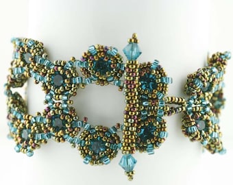 Beading Tutorial - Honeycomb Bracelet
