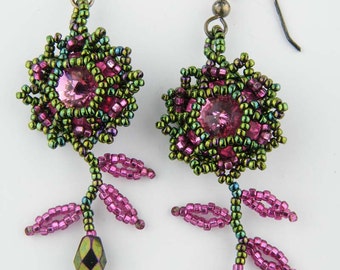 Beading Tutorial - Spring Fling Earrings