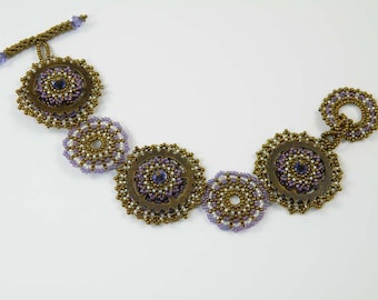 Beading Tutorial - All Geared Up Bracelet