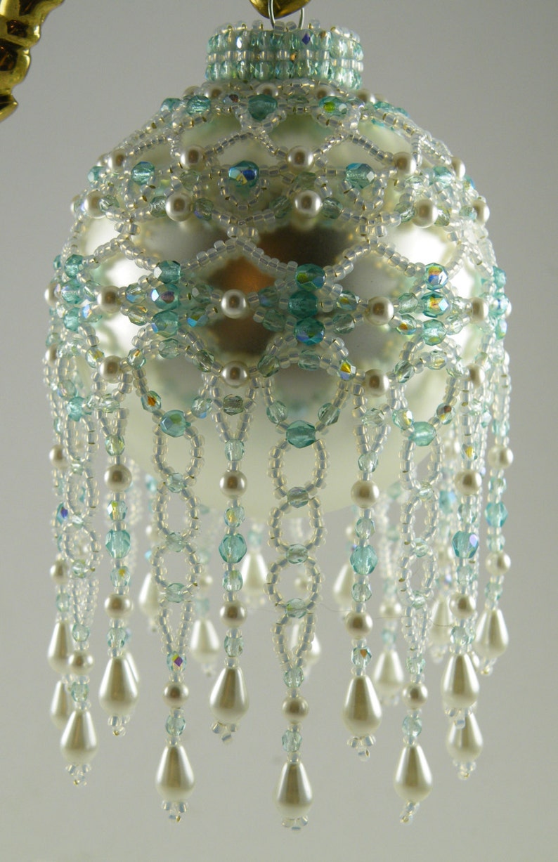 Beading Tutorial Victorian Ornament Etsy