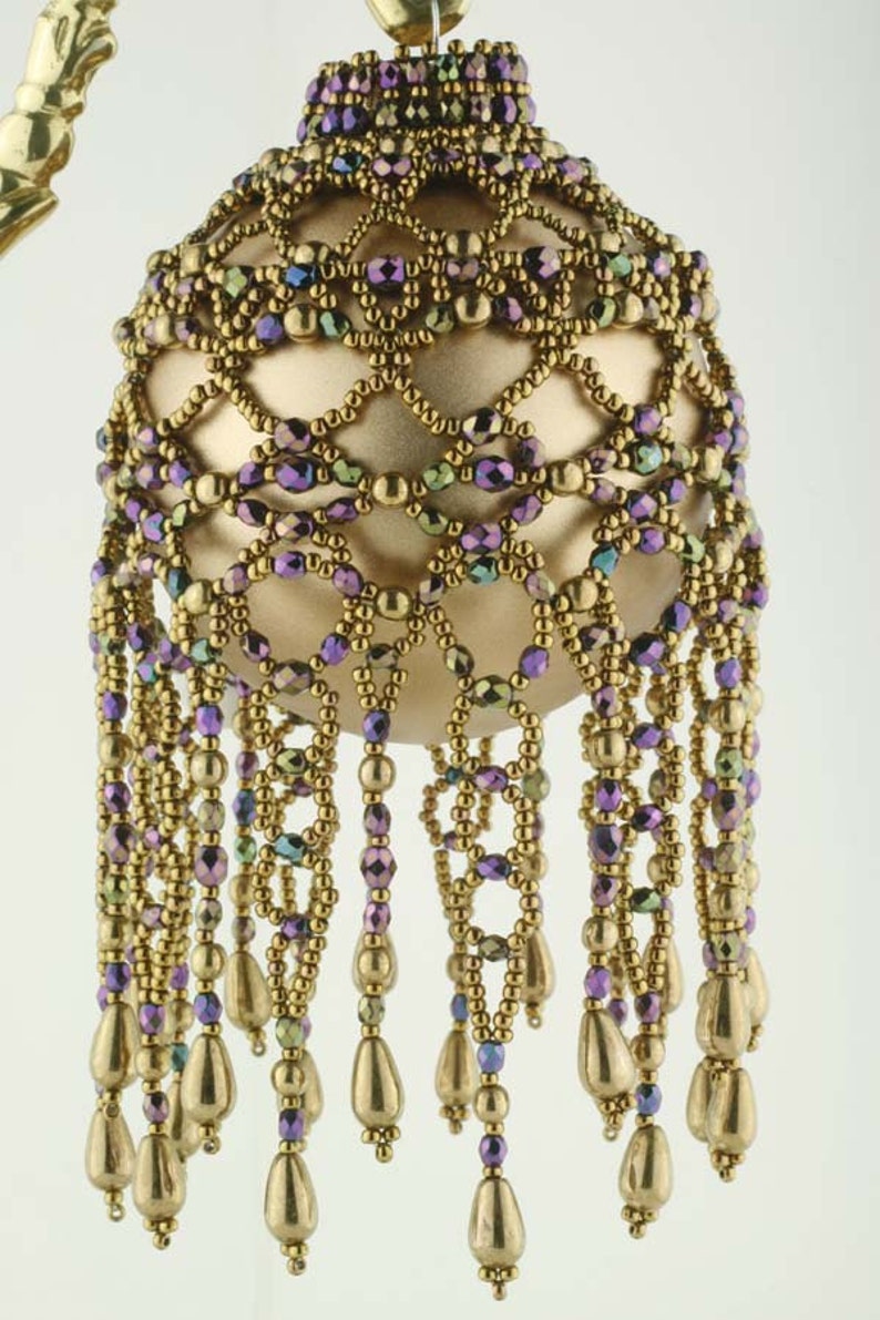 Beading Tutorial Victorian Ornament Etsy