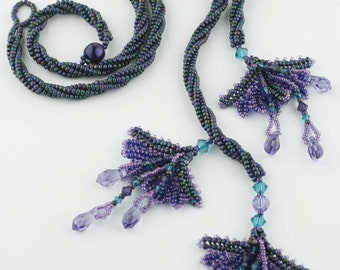 Beading Tutorial - Fandango Flowers Necklace