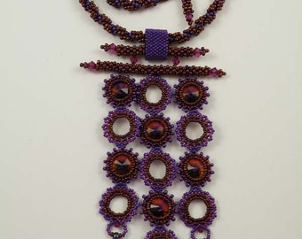 Beading tutorial - Pagoda Necklace