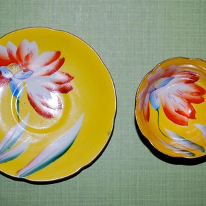 Beautiful Japanese Trimont China Cup and Saucer