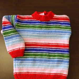 Sweater Children, hand-knitted sweater CHUCKY Dolls &quot;Good Guys&quot;, Kids shirt for child, sweater knitted
