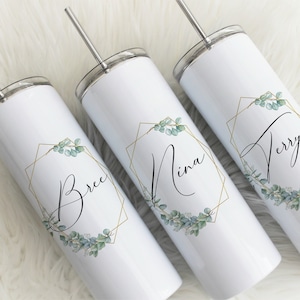 Bridesmaid gift, Bridesmaid water bottle, Maid of honor gift, Bridal party water bottles, Wedding party gift, Flower girl gift, MOH gift