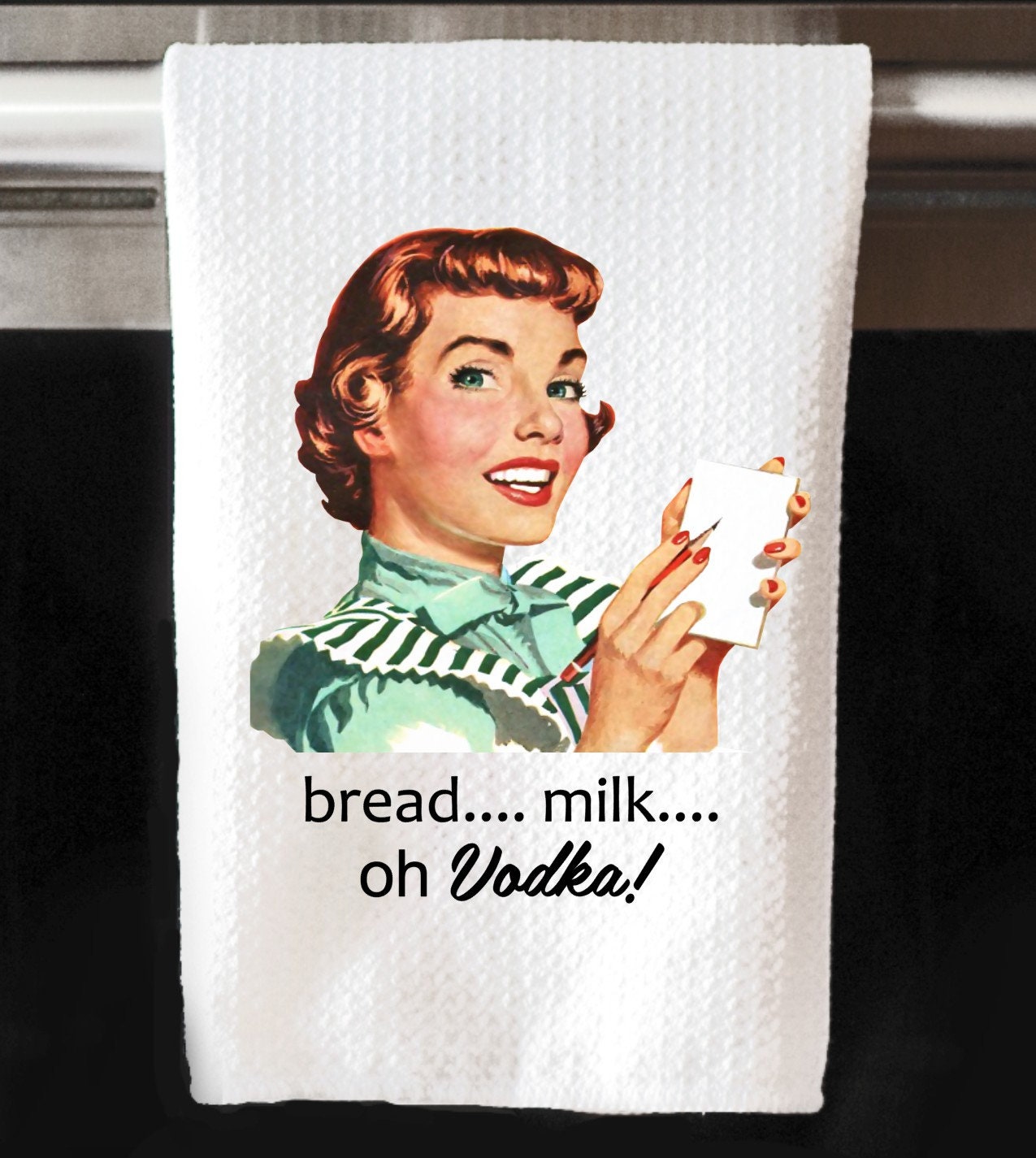 Funny Tea Towels Dish Cloths Kitchen Cloths Cotton Towel Etsy Canada