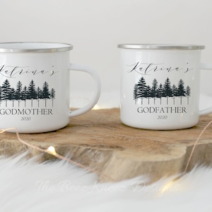 Gift from godchild, mug for godmother, baptism gift, present for godparents, godparent proposal, Godmother charm, Godfather gift