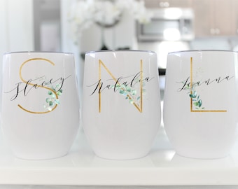 Bridesmaid gift, Bridesmaid water bottle, Maid of honor gift, Bridal party water bottles, Wedding party gift, Flower girl gift, MOH gift
