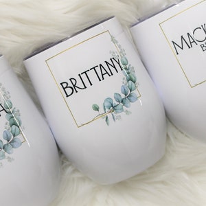 Bridesmaid gift, Bridesmaid water bottle, Maid of honor gift, Bridal party water bottles, Wedding party gift, Flower girl gift, MOH gift