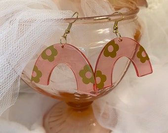 Floral Arch Earrings