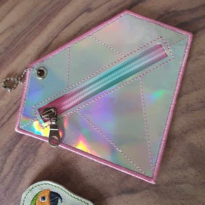 NF Monedero en forma de diamante 5 x 7 ITH Archivo DIGITAL solo para máquinas de bordar