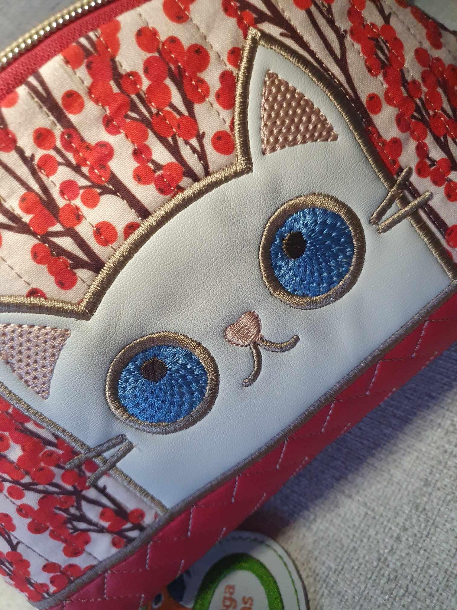 Pouch Panel Patterns NF Cat Pouch Panels 7 X 12 ITH DIGITAL File for Embroidery Machines ...