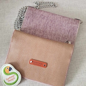 Cartera/cartera plegable de gran tamaño con solapas laterales, 8 x 12, ARCHIVO DIGITAL ITH, solo para máquinas de bordar.