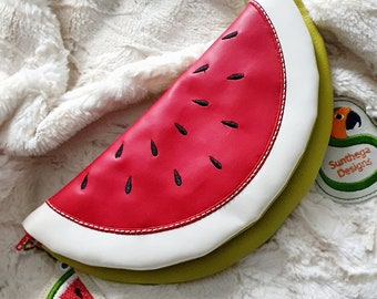 Wassermelone Tasche 5 x 10 ITH DIGITALE DATEI