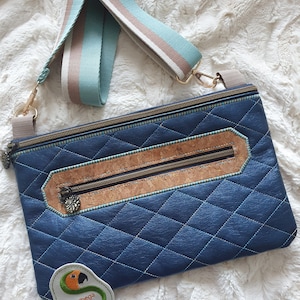 Decorative zip pocket bag 8 x 12 ITH DIGITAL FILE only for embroidery machines (1size)