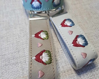 Gnome bracelet 5 x 7 ITH DIGITAL FILE only for embroidery machines incl. 3 sizes blank 21, 19 and 17 cm long and 3 tabs