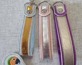 Basic clutch strap 10, 11, 12 inches ITH DIGITAL FILE only for embroidery machines incl. 3 tabs hoop size 6x10 to 8x12