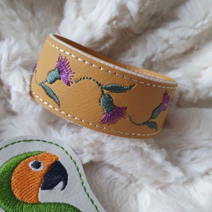 Thistle bracelet 5 x 7 ITH DIGITAL FILE only for embroidery machines