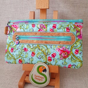 Decorative zip pocket bag 6 x 10 ITH DIGITAL FILE only for embroidery machines (1size) image 4