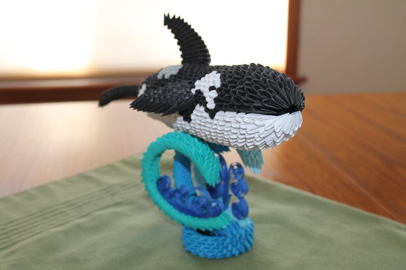 3D Origami Whale
