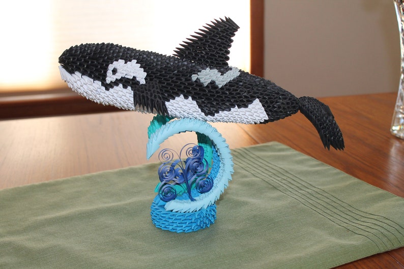 3D Origami Whale