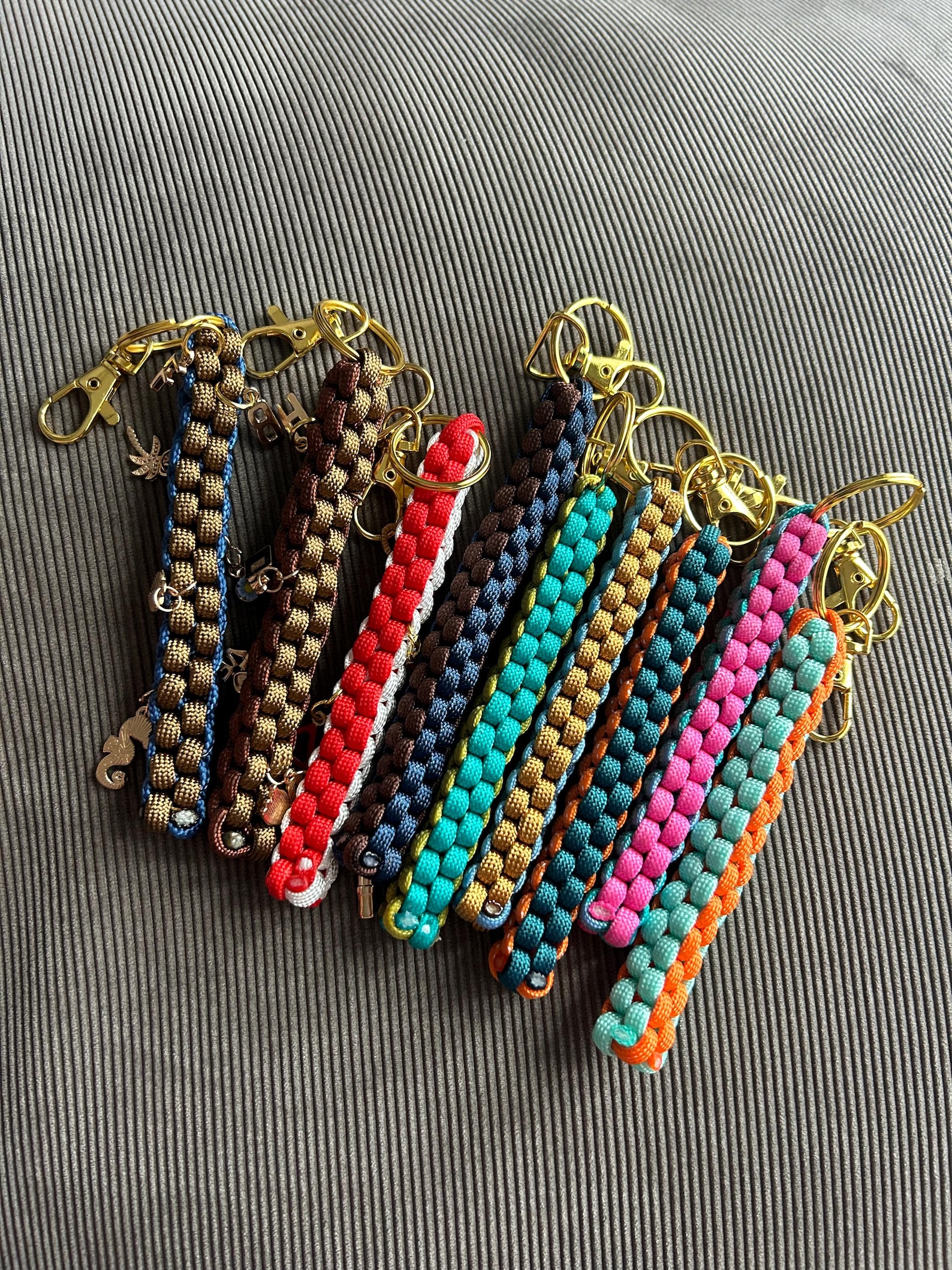 Miu Miu Blue Keychain main image 1