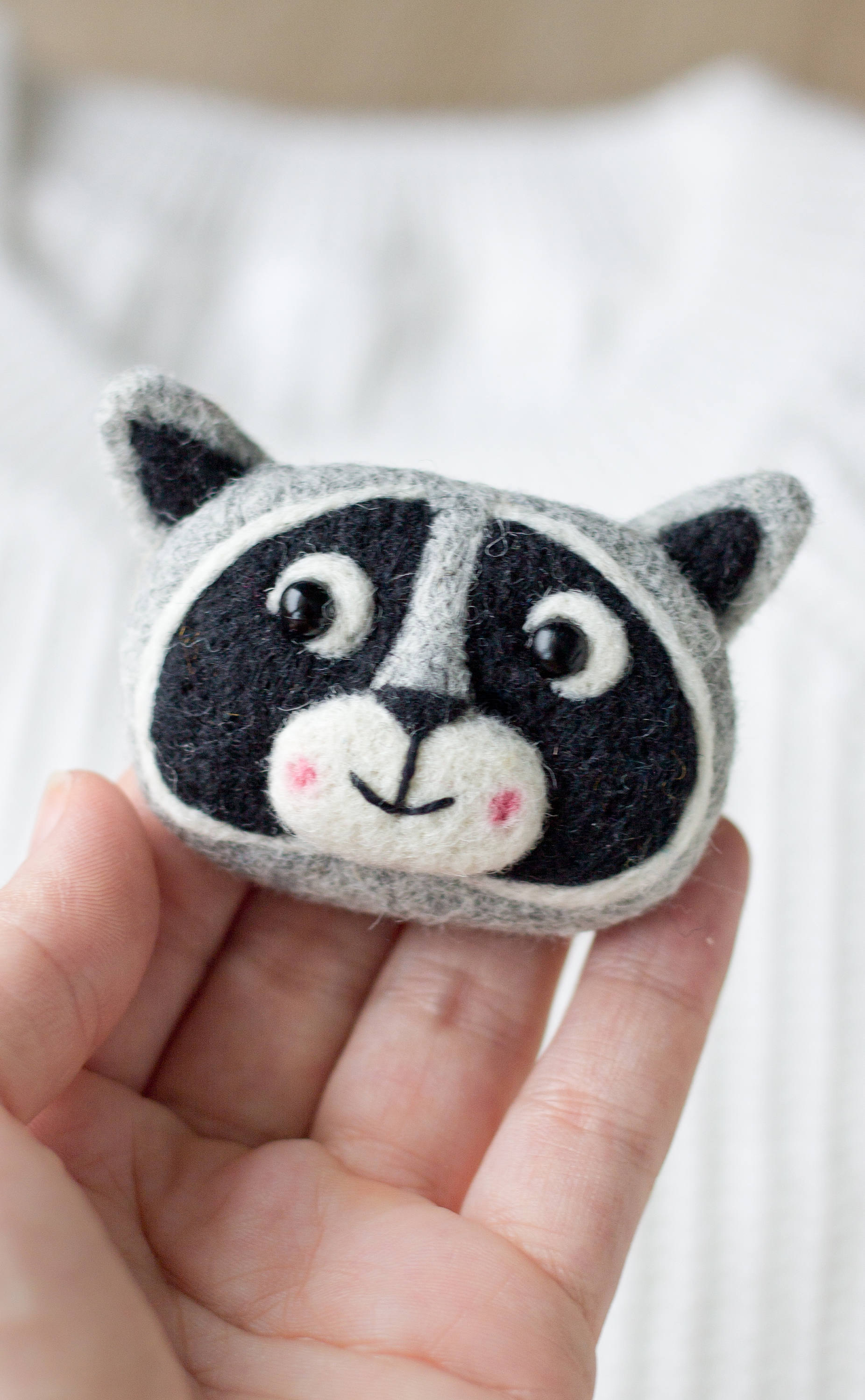 Raccoon Pins Raccoon Brooch Animal jewelry Gift for Kids Etsy
