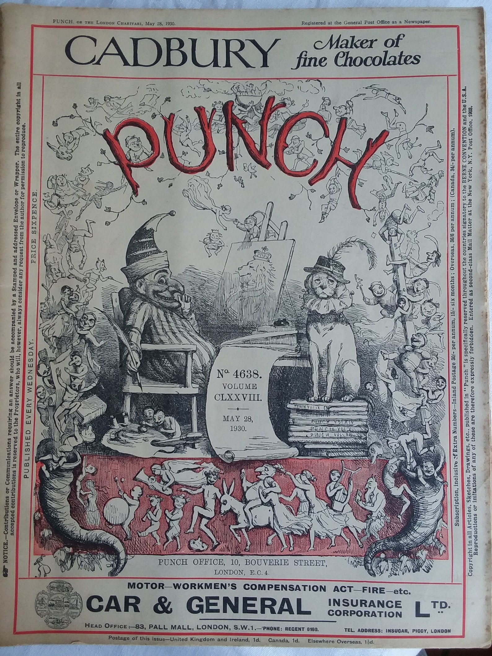 Punch Magazines 1930 Etsy