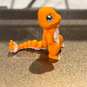 Charmander 3d printed multicolor
