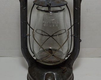 Vintage EMBURY No. 1 Little Air Pilot Oil Kerosene Lantern Lamp